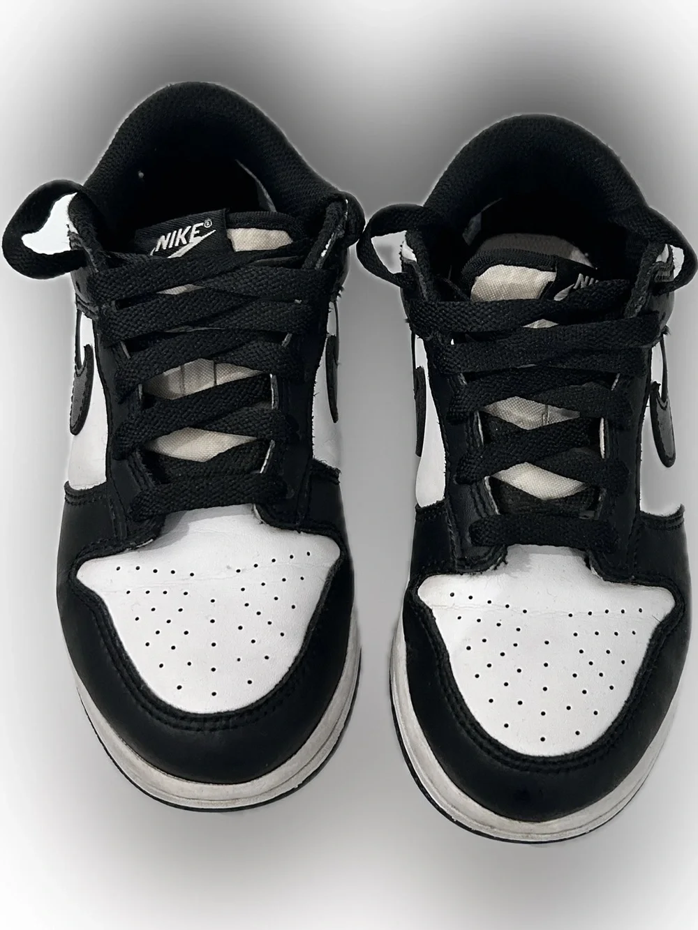 Nike Dunk Low Little Kids Black & White